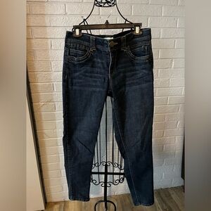Democracy Dark Blue Jeans with 'Ab' Technology size 8
